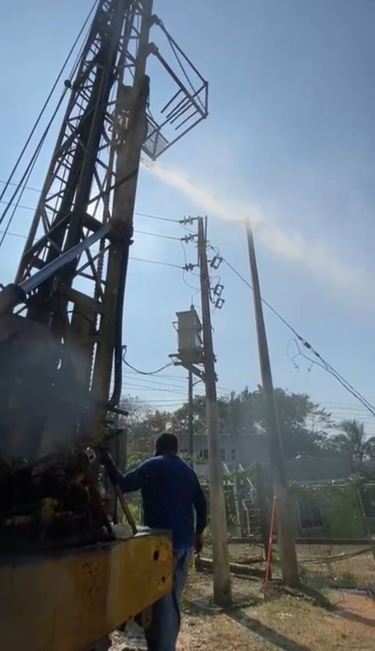 Perforarán nuevo pozo en Ixhuatlán del Sureste para mejorar el suministro de agua