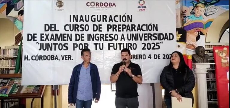 IMJUVE inaugura Curso de Preparación de examen de Ingreso a la Universidad “Juntos por tu Futuro 2025”
