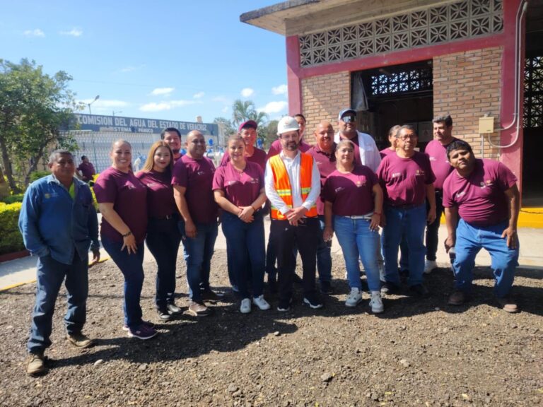 CAEV optimiza el servicio de agua en el norte de Veracruz