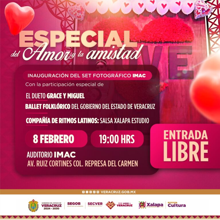 Festejaremos el mes del Amor y la Amistad con eventos culturales para todas y todos