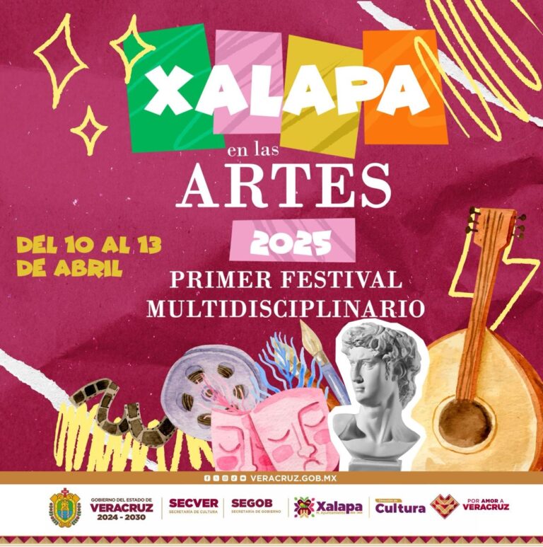 Invita SECVER al Primer Festival Multidisciplinario Xalapa en las Artes