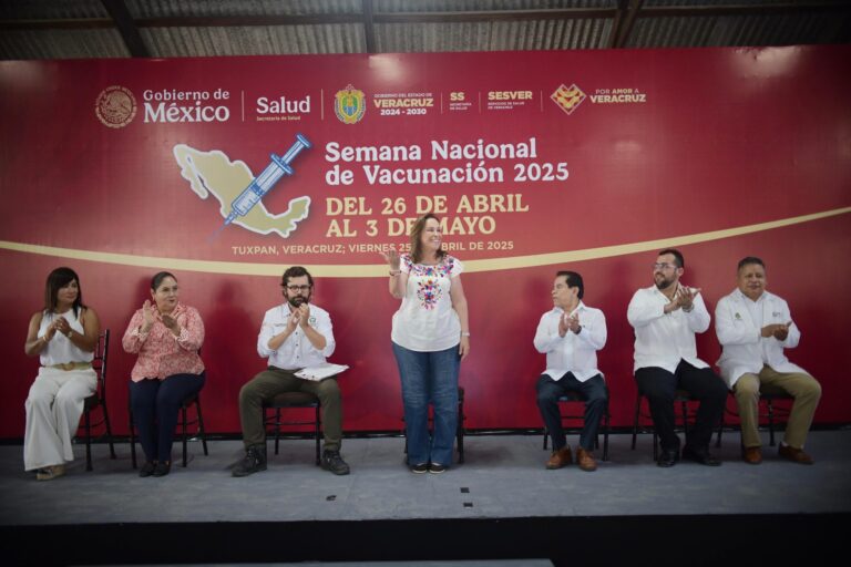 Arranca Semana Nacional de Vacunación; Rocío Nahlegarantiza más de 670 mil dosis