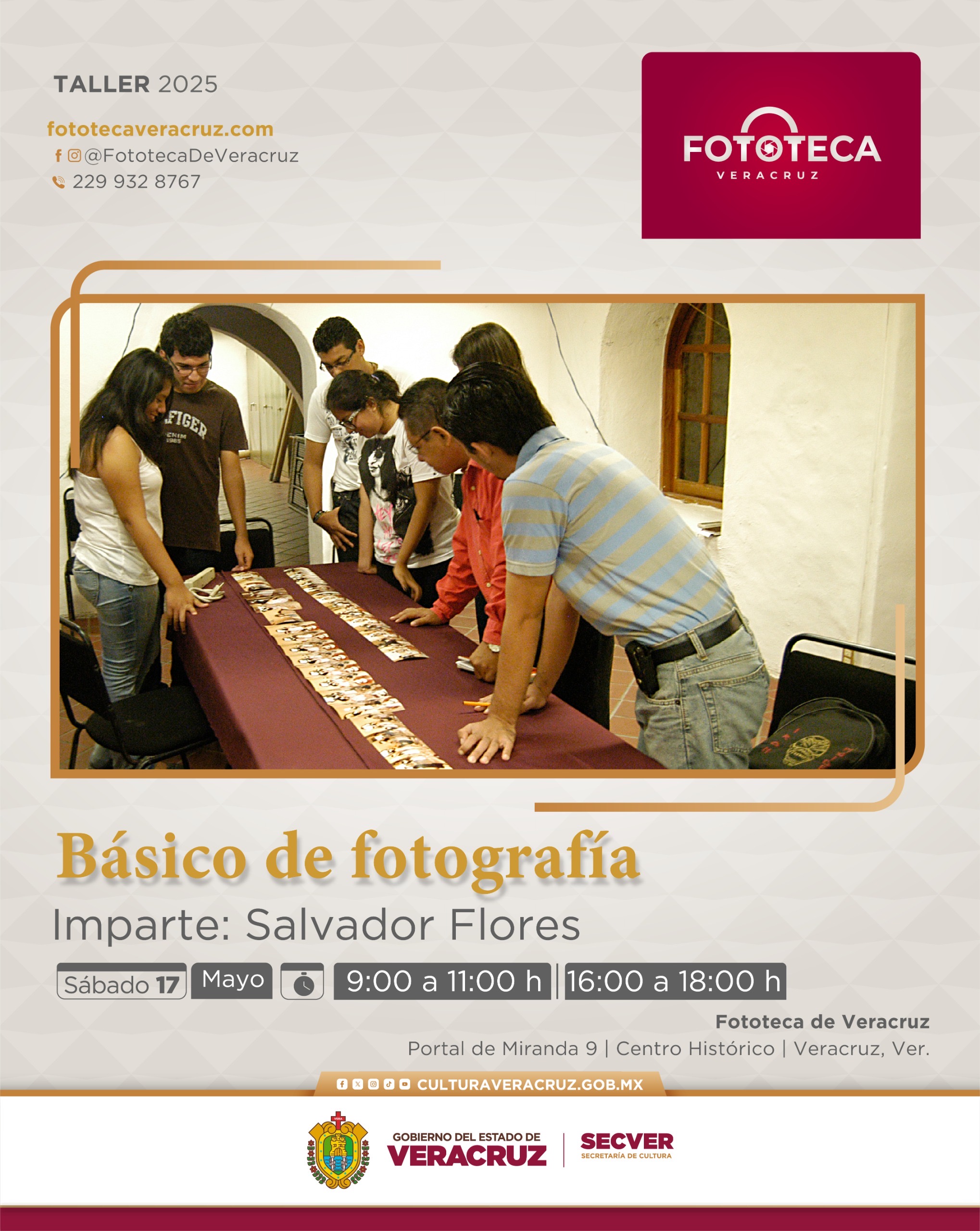 Ofrece Fototeca talleres especializados en fotografía